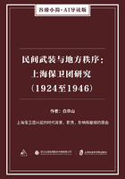 民间武装与地方秩序：上海保卫团研究（1924至1946）（谷臻小简·AI导读版）