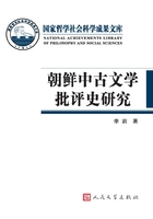 朝鲜中古文学批评史研究