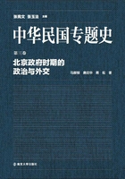 中华民国专题史第03卷：北京政府时期的政治与外交